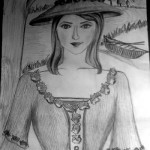  A Lady with Hat - By Divya Sasidharan