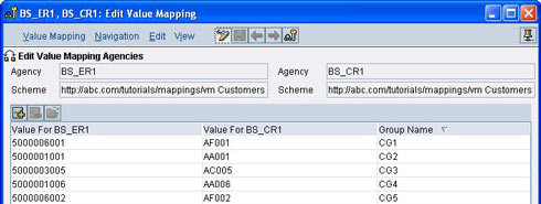 Define Value Mapping in ID