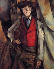 The Boy in the Red Vest (1894/95) by Paul Cézanne was one of the pieces taken.