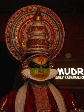 Sathwika, the Kathakali Hero