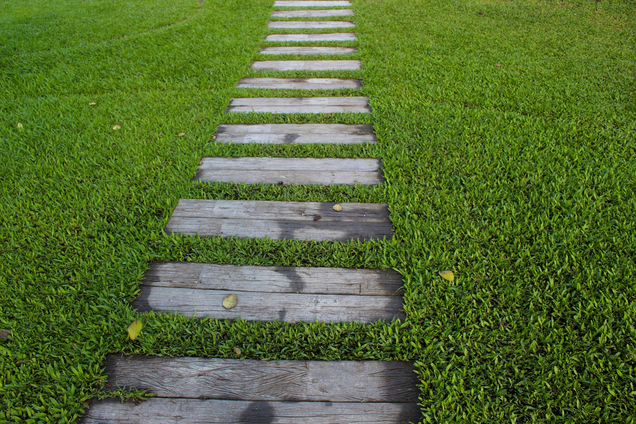 home garden pathway