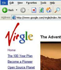 Virgle - Virgin and Google