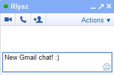 New Gmail/Google Apps Mail Chat Window