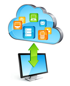 Send large files over cloud