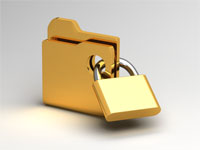 password protect folder